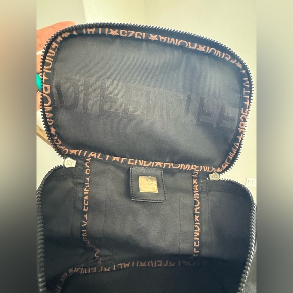 Fendi Handbag/Nylon/Black/Silver Hardware - Picture 11 of 12